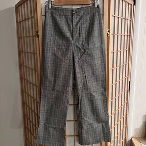Show Me Your Mumu Plaid Wide Leg Pant